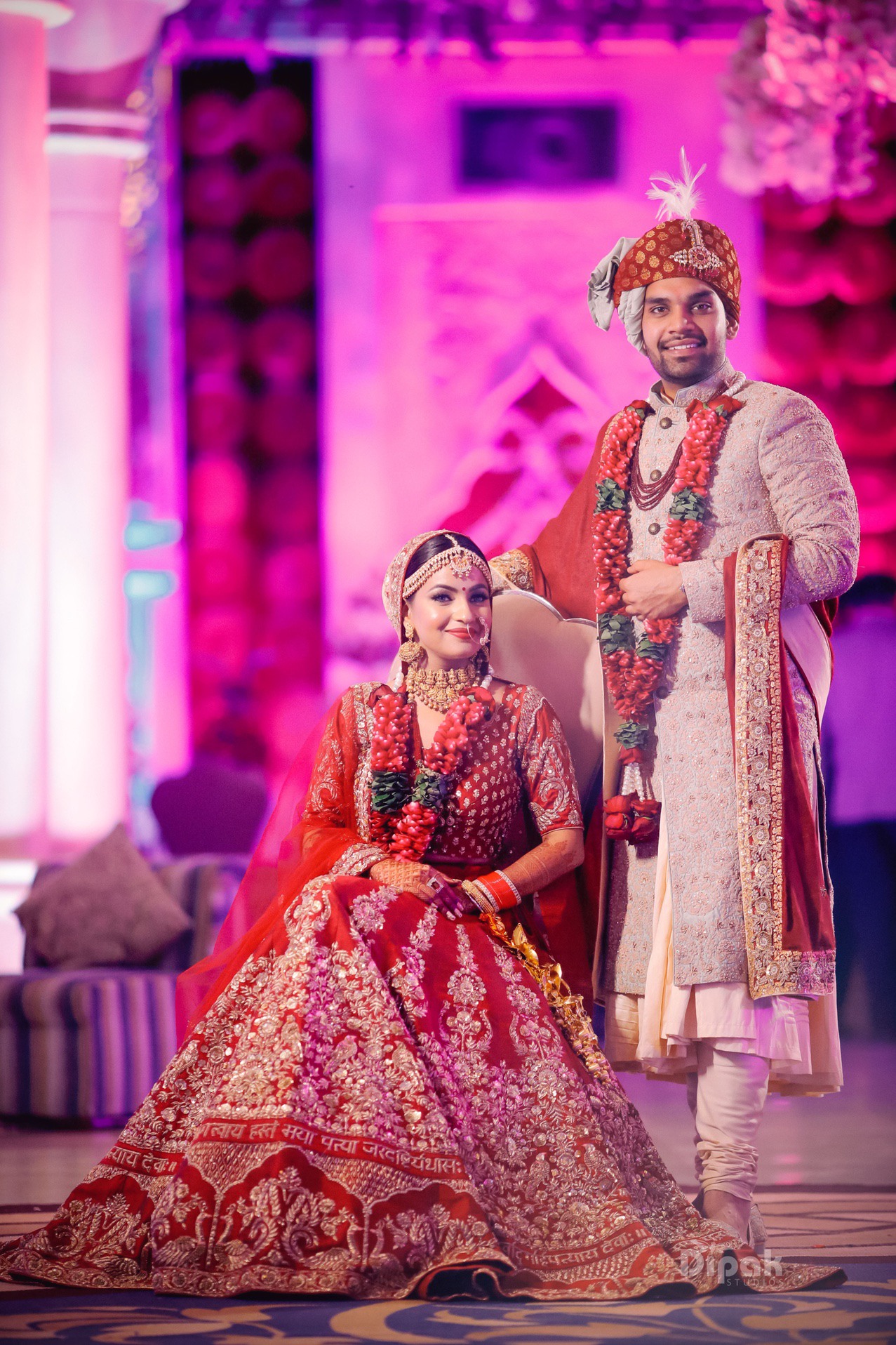 Indian Wedding Couple Photog